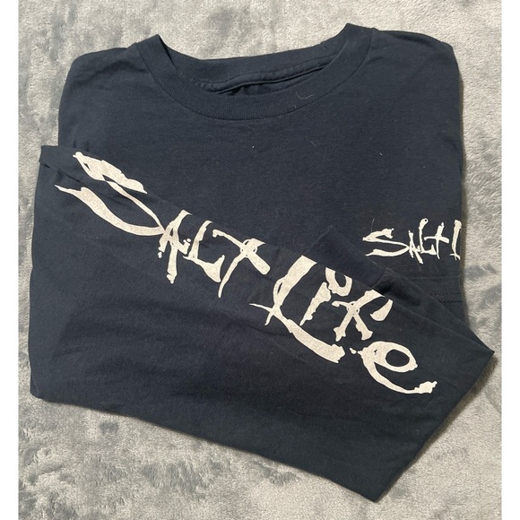 Lot of 2 Men's Salt Life Long Sleeve T-shirts Size Medium - Picture 2 of 3